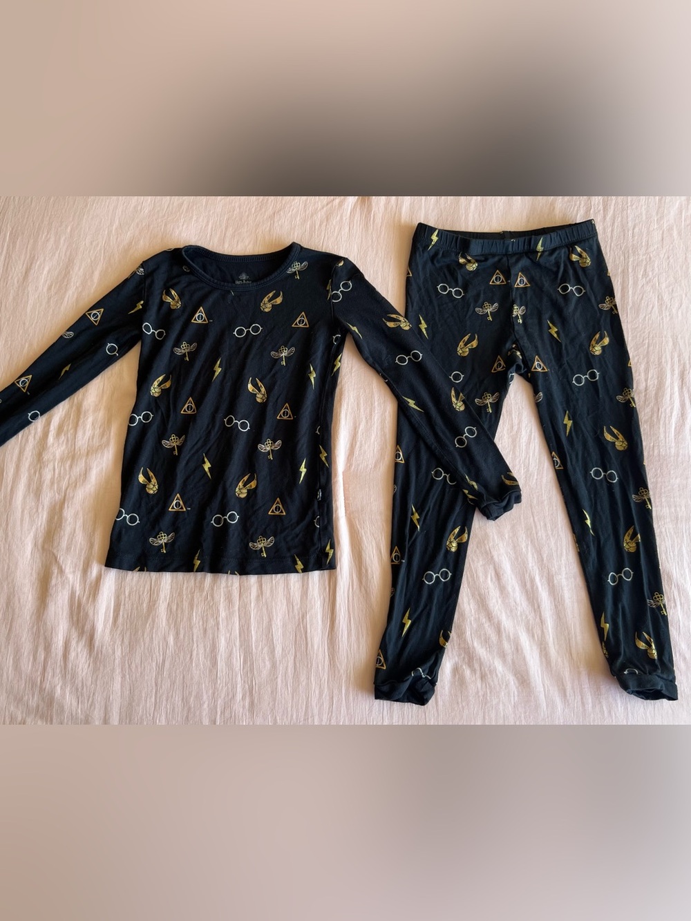 Kyte Baby x Harry Potter "Midnight Icon" Long Sleeve 4T Pajama Set